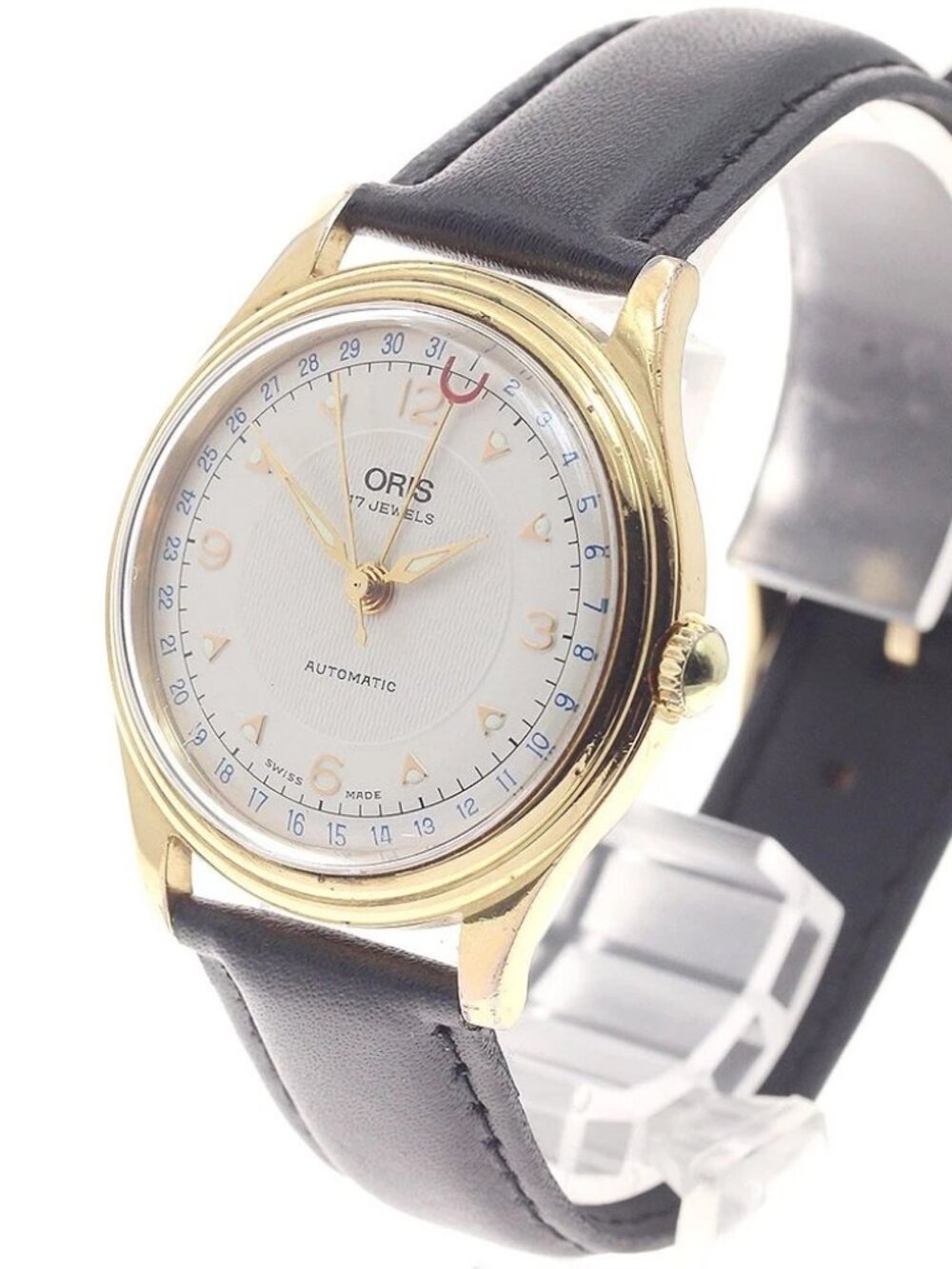 ORIS Pointer date 7403-40B Silver Dial Automatic Men's Watch_955206
